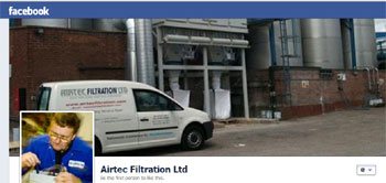 Airtec Filtration Ltd Facebook page NEW