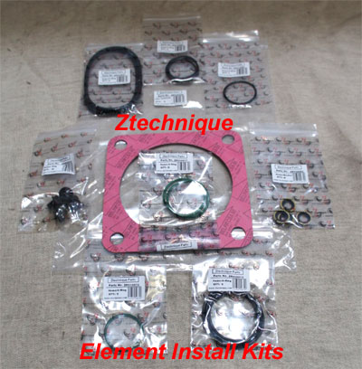 Our Part Number ZK030009 OEM Part Number 2906 0370 00 Model Of Z Compressor ZR110-145 LP Element Install Kit