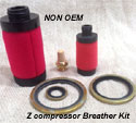 Breather Kits for ZA ZE ZT ZR Kits NON OEM for Atlas Copco Oil Free Compressors